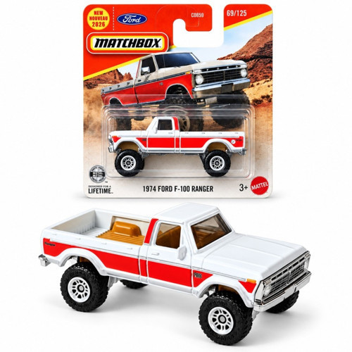 C0859 Matchbox 1:64 Tekli Arabalar 1974 FORD F-100 RANGER JHN62