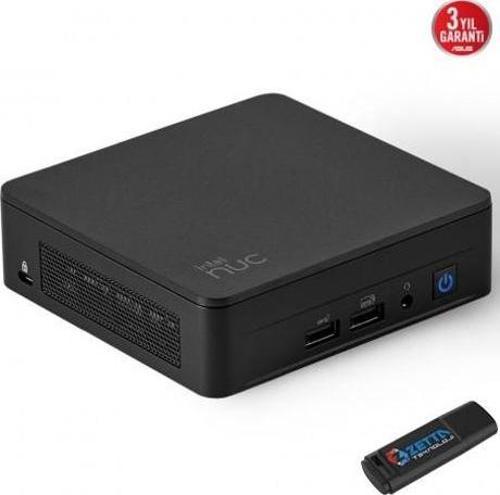 NUC13 Pro Slim Kit Intel Core Vpro® 1350P 64GB 2tb SSD Windows 11 Home Wifi/bluetooth/thunderbolt Mini Bilgisayar NUC13L3KV5H16 + Zetta Flash Bellek
