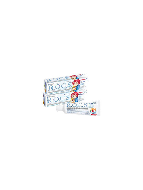 Kids Meyve Aromalı Florürsüz Diş Macunu 45 gr x 2'li Paket – Çocuklar için Güvenli ve Nazik Formül