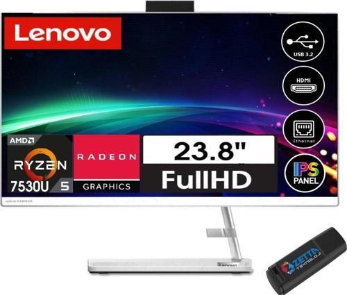 Ideacentre Aıo 3 24ALC6 AMD Ryzen™ 5 7530U 32GB 1TB SSD 23.8" Dos AIO Masaüstü Bilgisayar BF0G100TKTX11