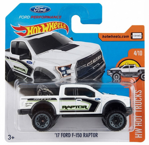 '17 Ford F-150 Raptor - Beyaz - 2017 - DVB69 - 1/64