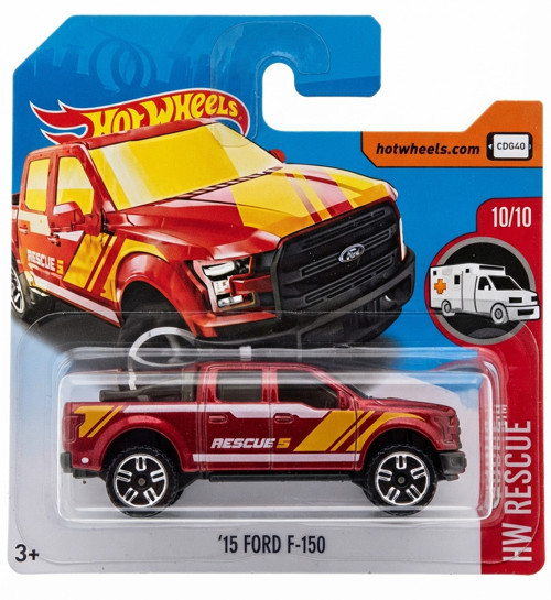 '15 Ford F-150 - Kırmızı - 2017 - DVB90 - 1/64