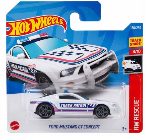 Ford Mustang GT Concept - Beyaz - 2022 - HCW25 - 1/64