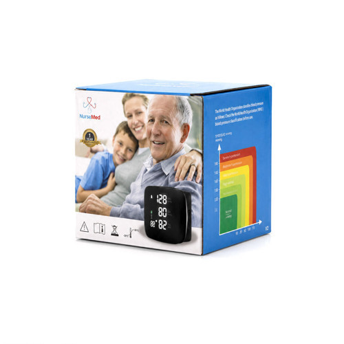 BİLEK ÖLÇÜM 7X8.3CM USB SARJLI - DİJİTAL KONUŞAN TANSİYON ALETİ BK-606 (5691)