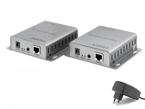 Hdmı Kvm Ip Extender Loop Out Ir 1080p 60 Hz 200 M HDX1343