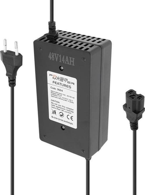 48 VOLT - 20 AMPER ELEKTRİKLİ BİSİKLET ŞARJ CİHAZI (2818)