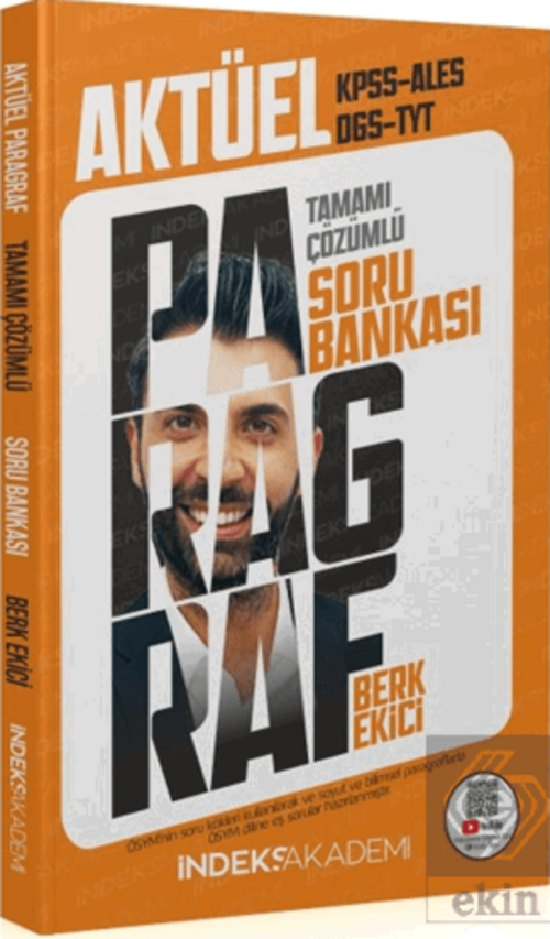 2024 KPSS DGS ALES TYT Aktüel Paragraf Soru Bankası Çözümlü - Berk Ekici