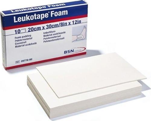 Leukotape Foam 20cm x 30cm Bsn Bandaj Yastıklama Köpüğü 10 Adet /Paket