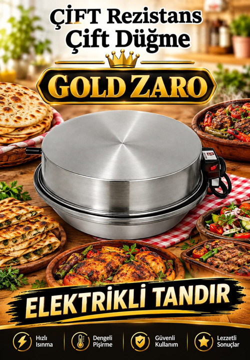 55 Cm Elektrikli Tandır