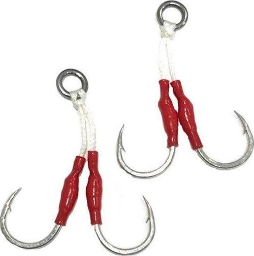 Asist Hook 2 Adet 2 Double 80lbs