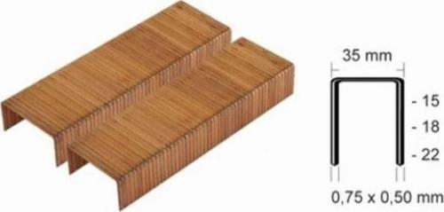 Koli Kapama Zımba Telleri 3522 22 mm 5x600 Adet