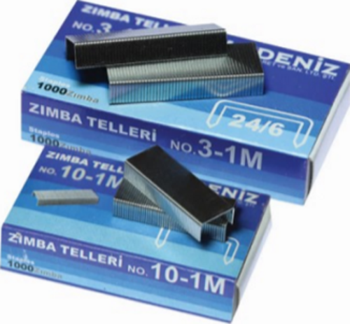 Ofis Zımba Telleri 10/1 4,75 mm 5x1000 Adet