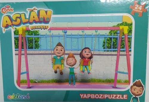 Trt Çocuk Aslan Buluşçu 24 Parça Yapboz (Puzzle)