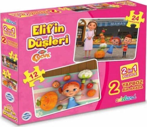 Trt Çocuk Elif In Düşleri 2 In 1 Puzzle