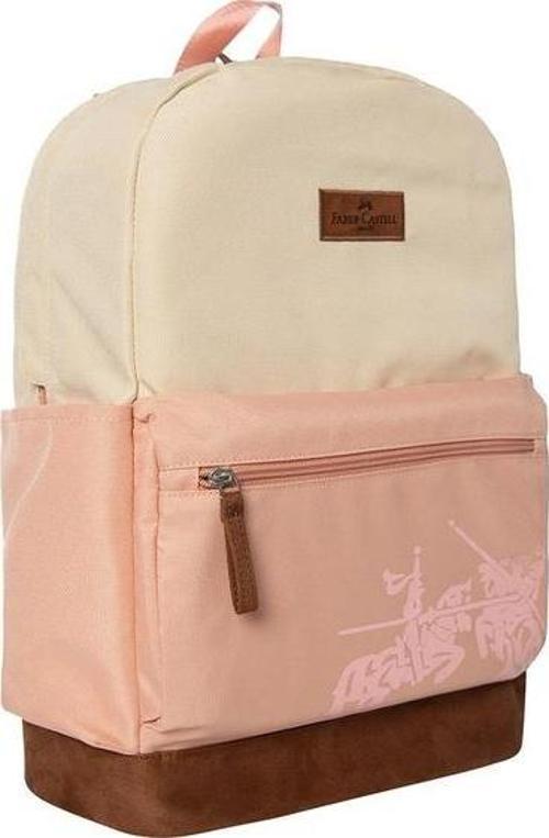 Faber-Castell Urban Sırt Çantası Bej Pembe 17221