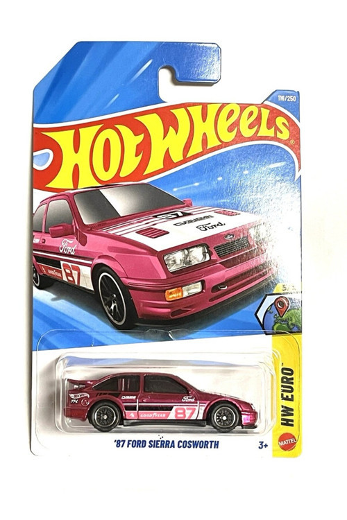 Hot Wheels '87 Ford Sıerra Cosworth Metal Araba Sth