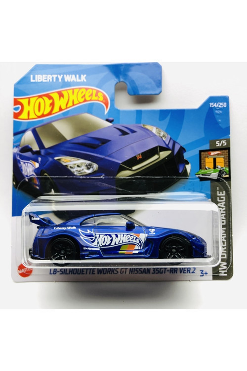 2022 Yeni Lb Silhouette Works Gt Nissan 35gt Rr Ver.2 1:64 Ölçek Hotwheels Marka 5/5