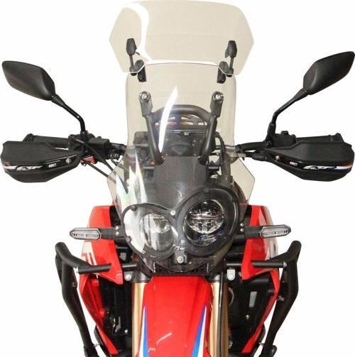 Honda CRF250 Rally 2023-2024 Uyumlu Plastik Elcik Koruma Siyah