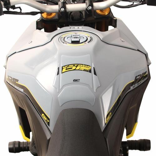 Suzuki V-Strom 800 DE 2023-2024 Uyumlu Tank Pad Seti Gri