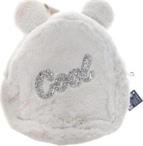 Krem Peluş Sırt Çantası Pb-759-B