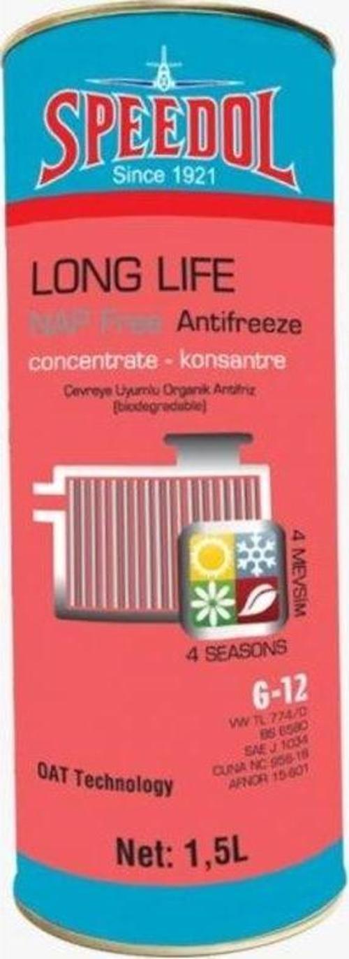 Moto Organik Antfiriz 1,5 L Antifiriz -56˚C