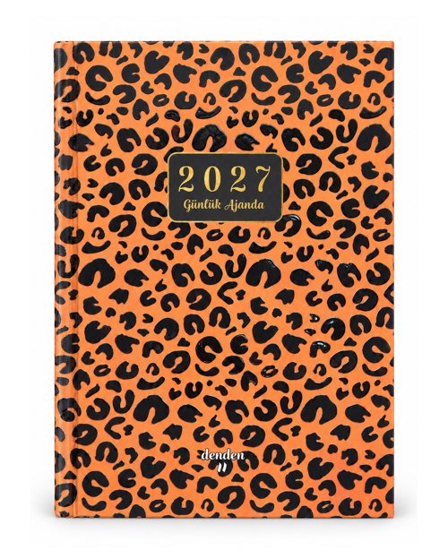2027 GÜNLÜK AJANDA LEOPAR