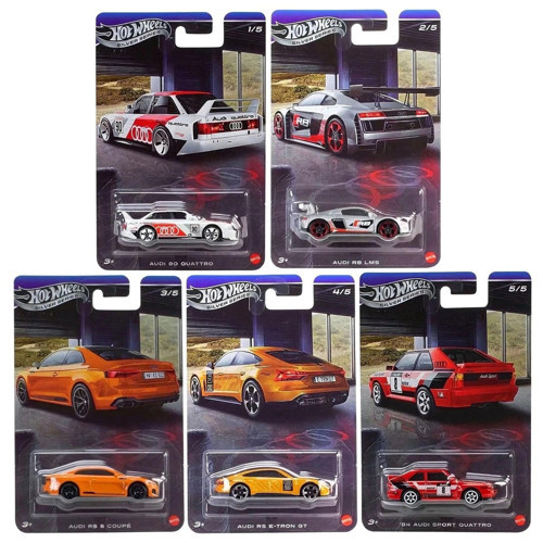 Silver Series Audi 5'li Set 90 Quattro R8 RS5 E-Tron GT Sport Quattro