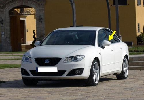 Seat Exeo 2009-2014 Sol Dış Dikiz Aynası Kapağı 6J0857537D
