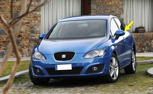 Seat Leon 2010-2011-2012 Sol Dış Dikiz Aynası Kapağı 6J0857537D