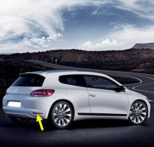 VW Scirocco 2009-2014 Standart Arka Tampon Sağ Reflektör 1K8945106