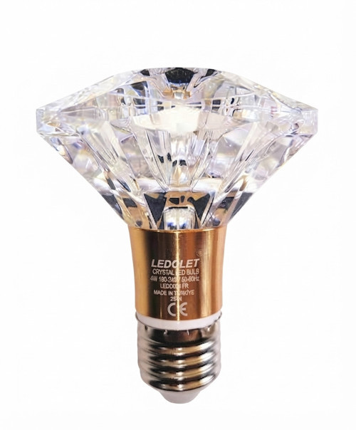 Crystal Dıamond 4W LED Ampul