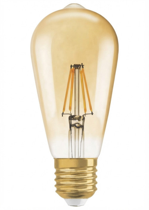 Flament 4W 2700K ST64 LED Ampul Kırılmaz Gövde Dim Edilebilir