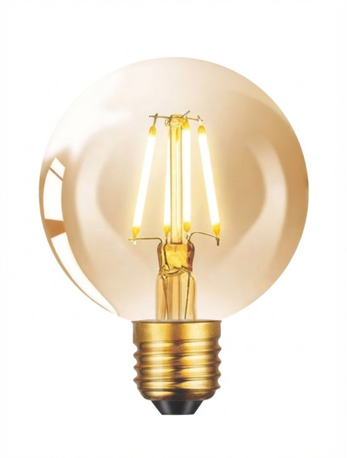 Flament 4W 2700K G80 LED Ampul Kırılmaz Gövde Dim Edilebilir