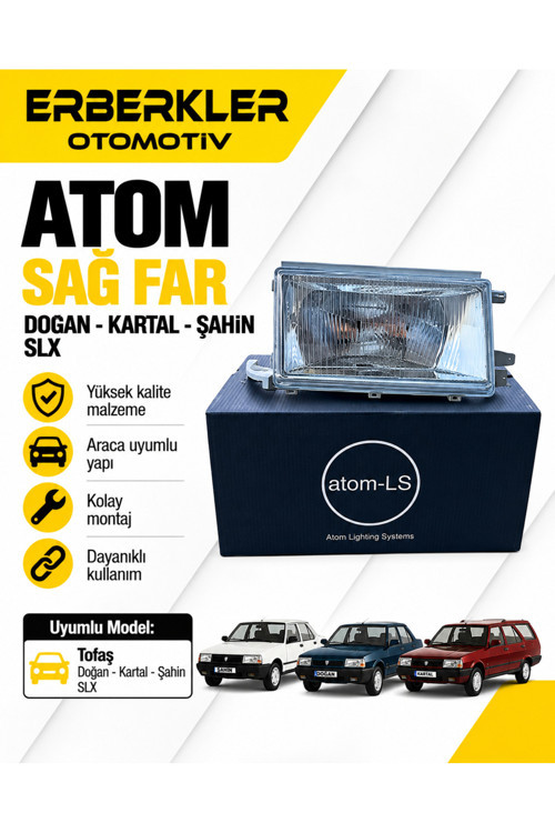 ATOM Doğan, Kartal, Şahin SLX Sağ Far