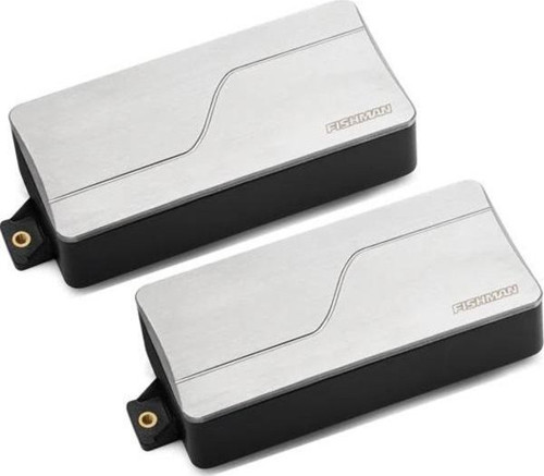 PRF-M37-SR2 Fluence Modern 3 7 Telli Humbucker Set (Brushed Stainless)
