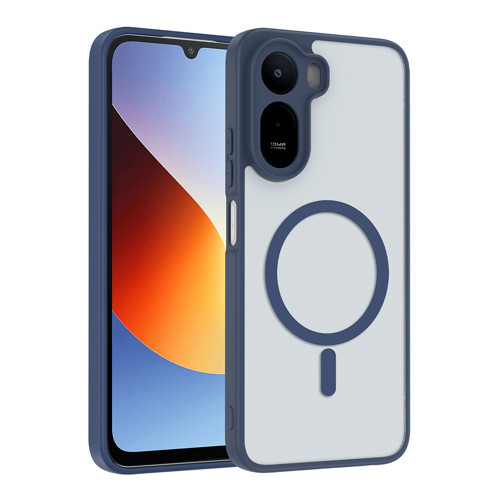 Xiaomi Redmi A7 Pro Kılıf MagSafe Kamera Korumalı Mat Parmak İzi Tutmayan OMSY
