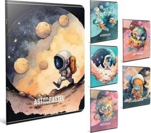 Astropastel Tel Dikiş Karton Kap Def A4 60 Kareli