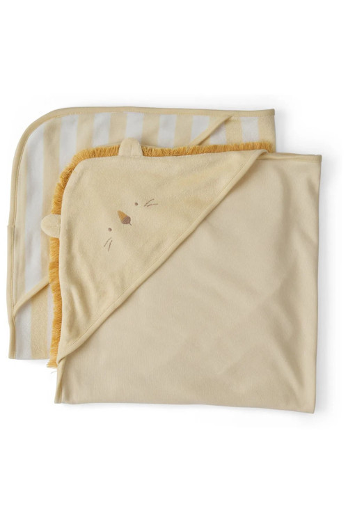 Bebek Layette 2'li Havlu Set Sarı 1V381310