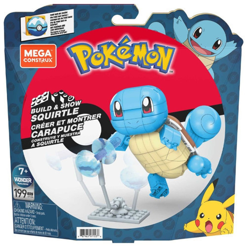 GYH00 Squirtle - Yap ve Oyna Figürler 199 parça +7 yaş