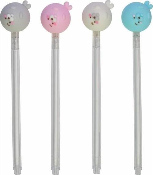 Silikon Jel Tükenmez Kalem Z19079 (36 Lı Paket)