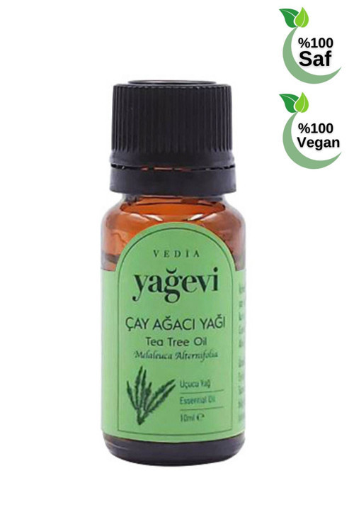 %100 Saf Çay Ağacı Uçucu Yağı 10 Ml