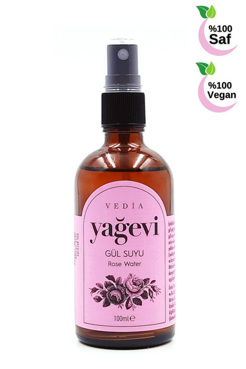 Gül Suyu 100 Ml - Saf Tam Yağlı Gül Tonik