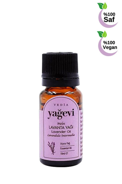 Saf Melez Lavanta Uçucu Yağı 10 Ml Uyku, Stres Ve Cilt Bakımı İçin