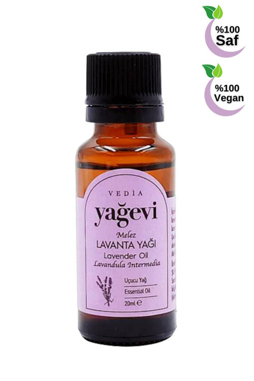 Saf Lavanta Melez Uçucu Yağı 20 Ml Uyku, Strese Ve Cilt Bakımı İçin