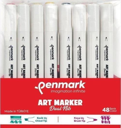 Marker's Art Brush Kalem 48 Li Set