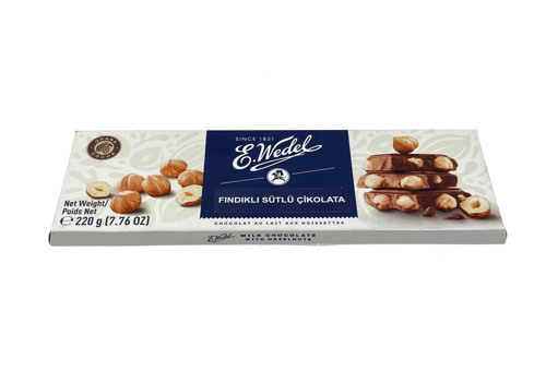 Wedel Fındıklı Sütlü Çikolata 220 Gr
