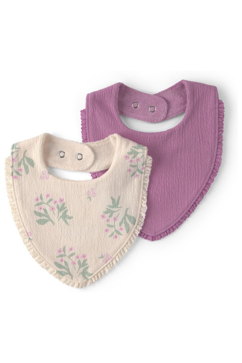 Kız Bebek Layett 2'li Önlük Set Lila 1V531610