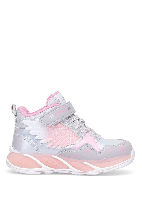 FK25-2040 Patik Kız Çocuk Sneaker Bot Gümüş