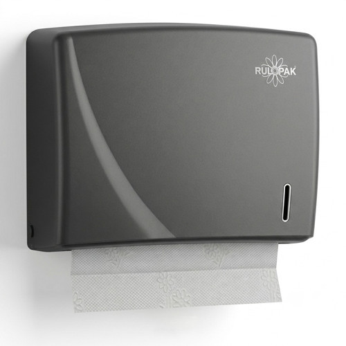303360 Modern Z Katlı Havlu Dispenseri 200lü (Füme)