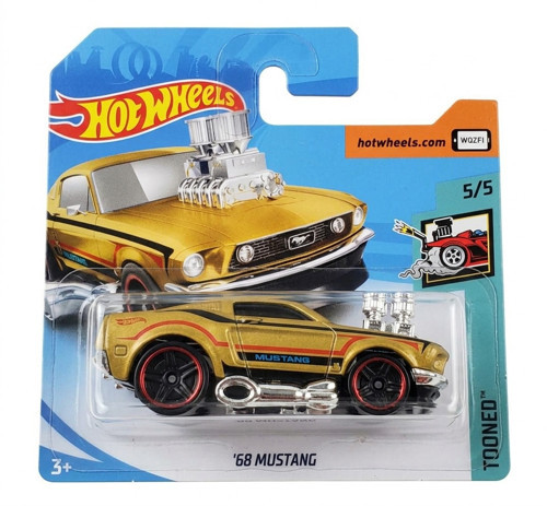 ‘68 Mustang - 2018 - Tooned - Gold - FJW53 - 1/64